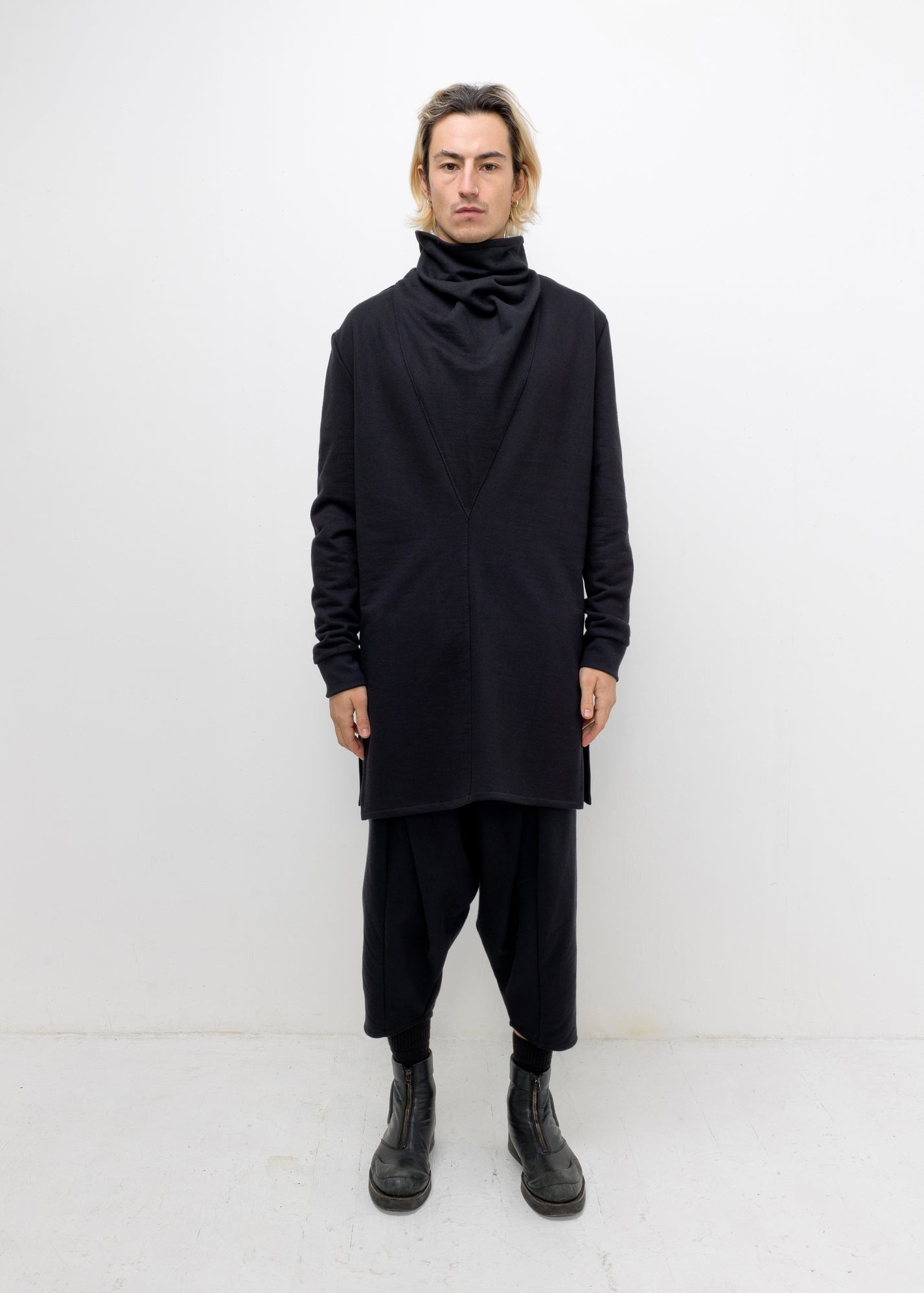 FUNNEL NECK JUMPER