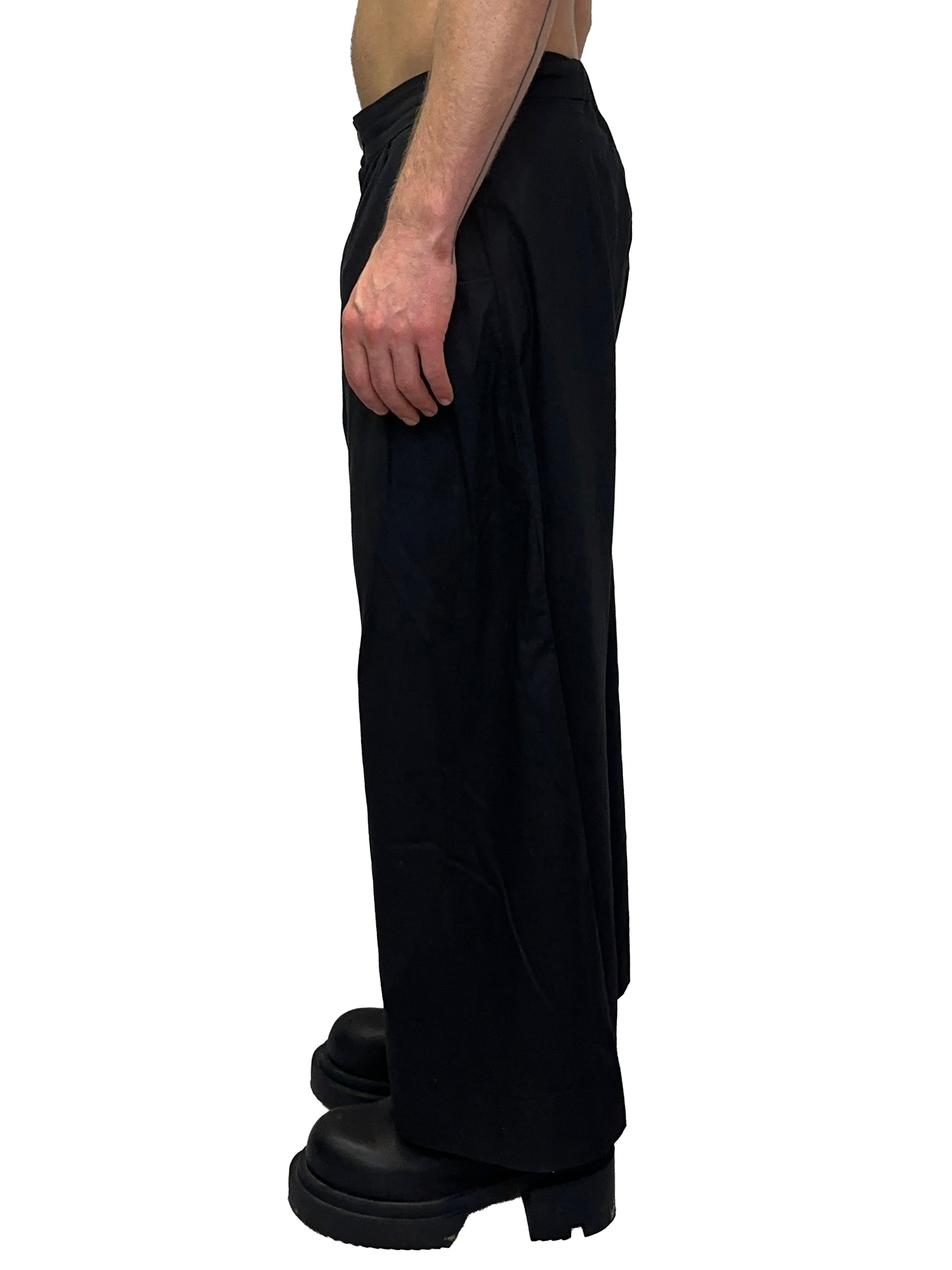 Double Pleat Trousers