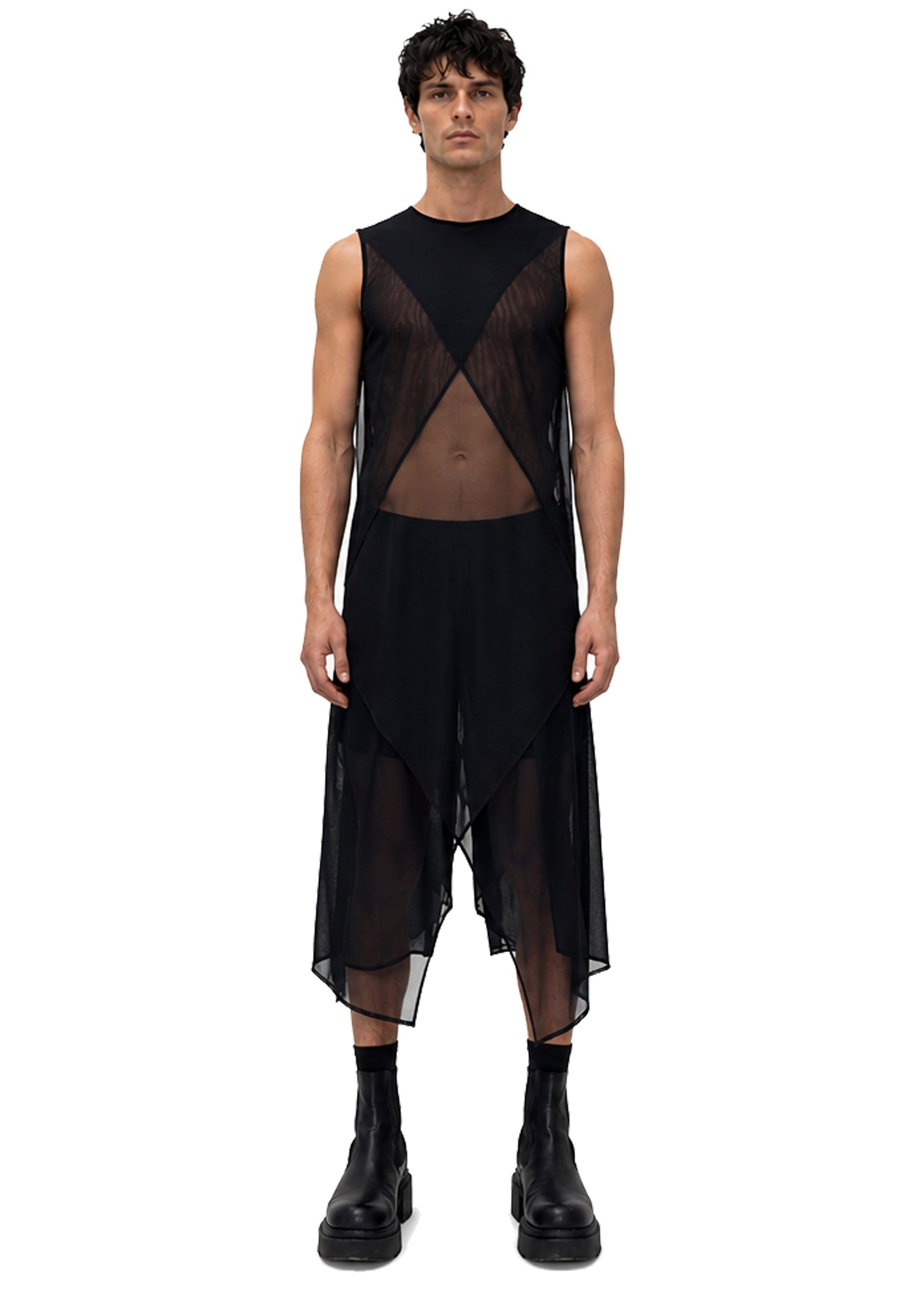 MESH TWIN PEAK VEST