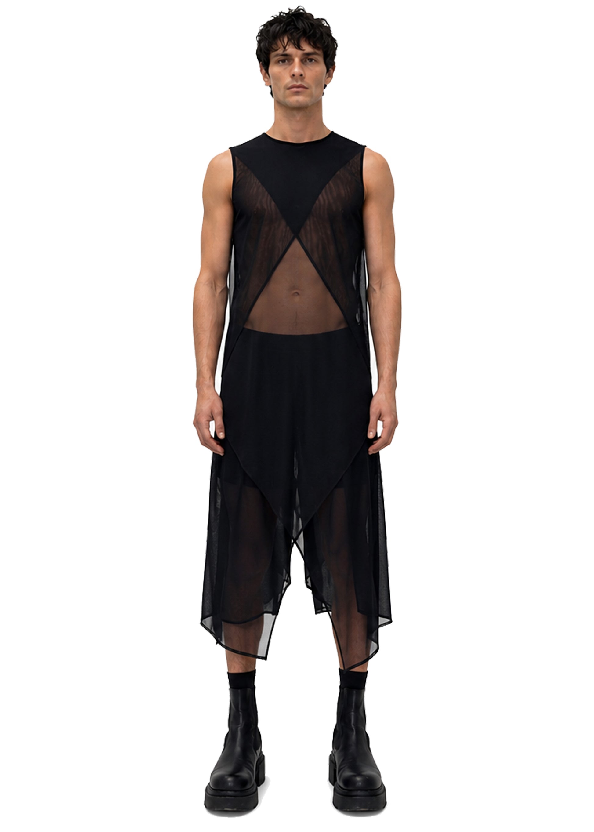 MESH TWIN PEAK VEST