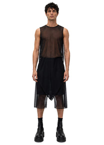 MESH SINGLE PEAK VEST
