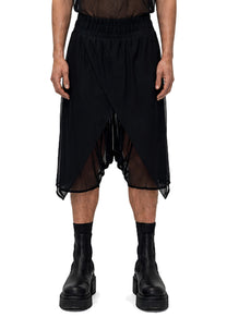 MESH WRAP SHORTS
