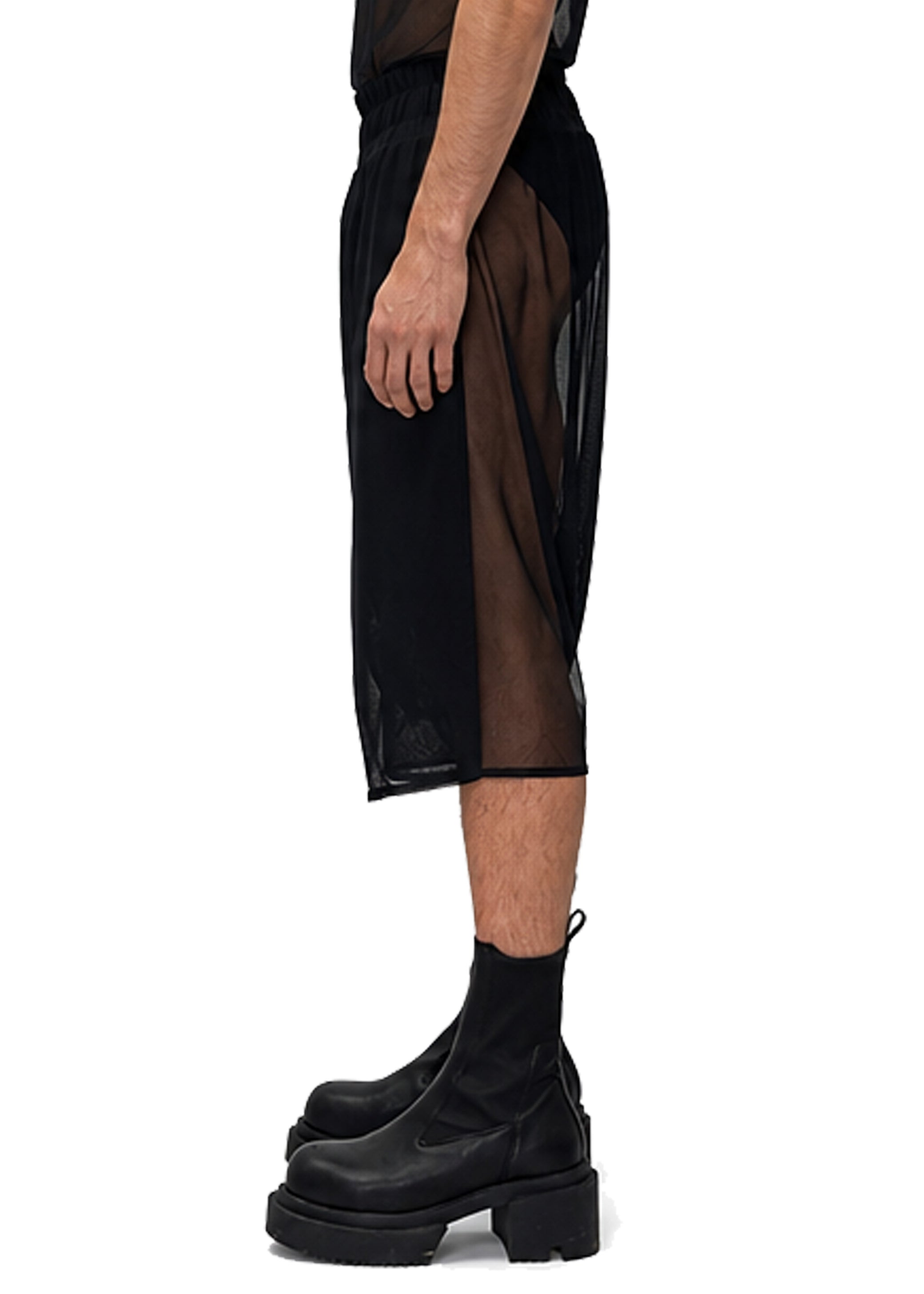 MESH WRAP SHORTS