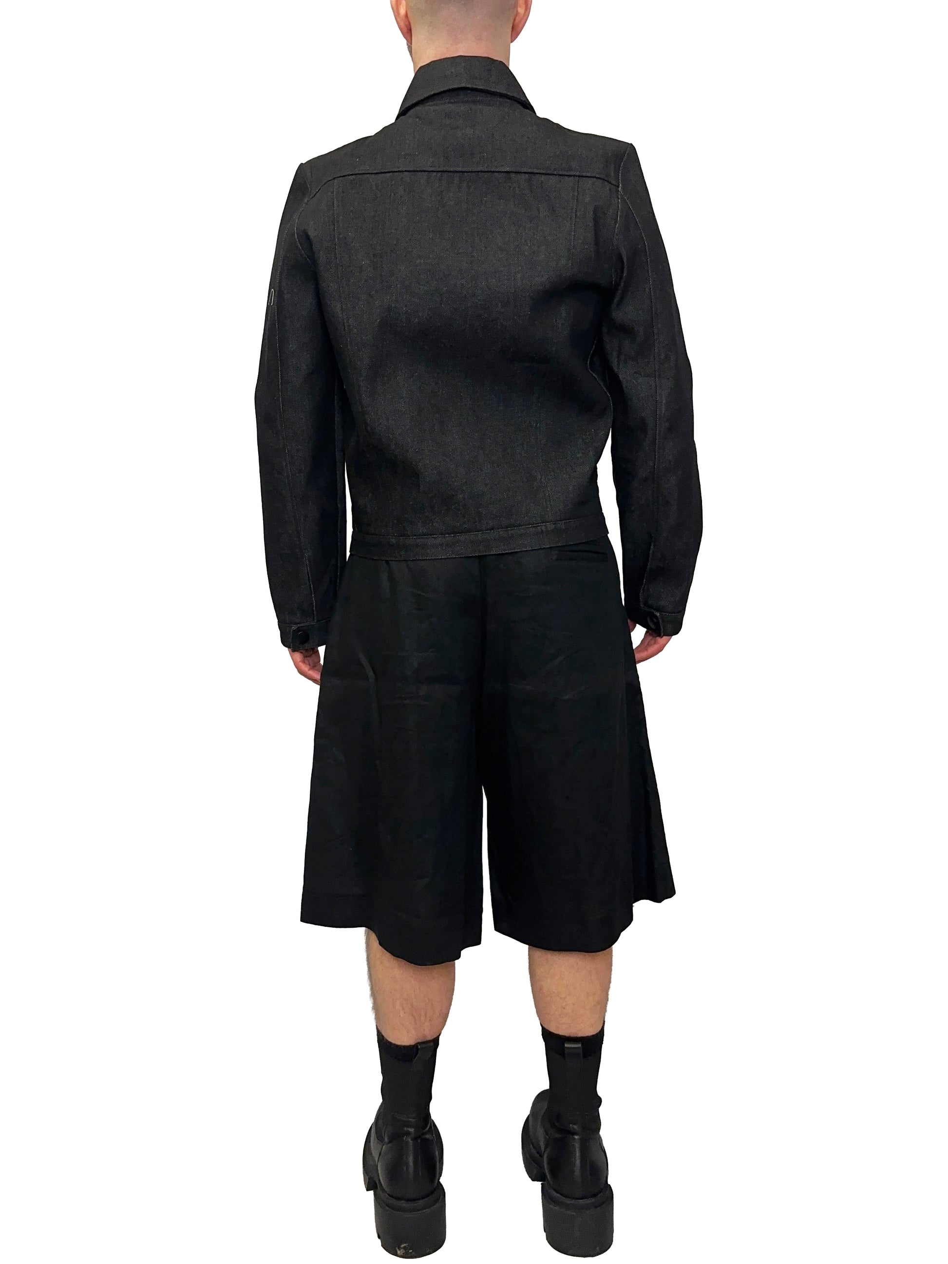 RAW DENIM COAT BOMBER