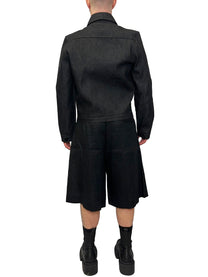 RAW DENIM COAT BOMBER