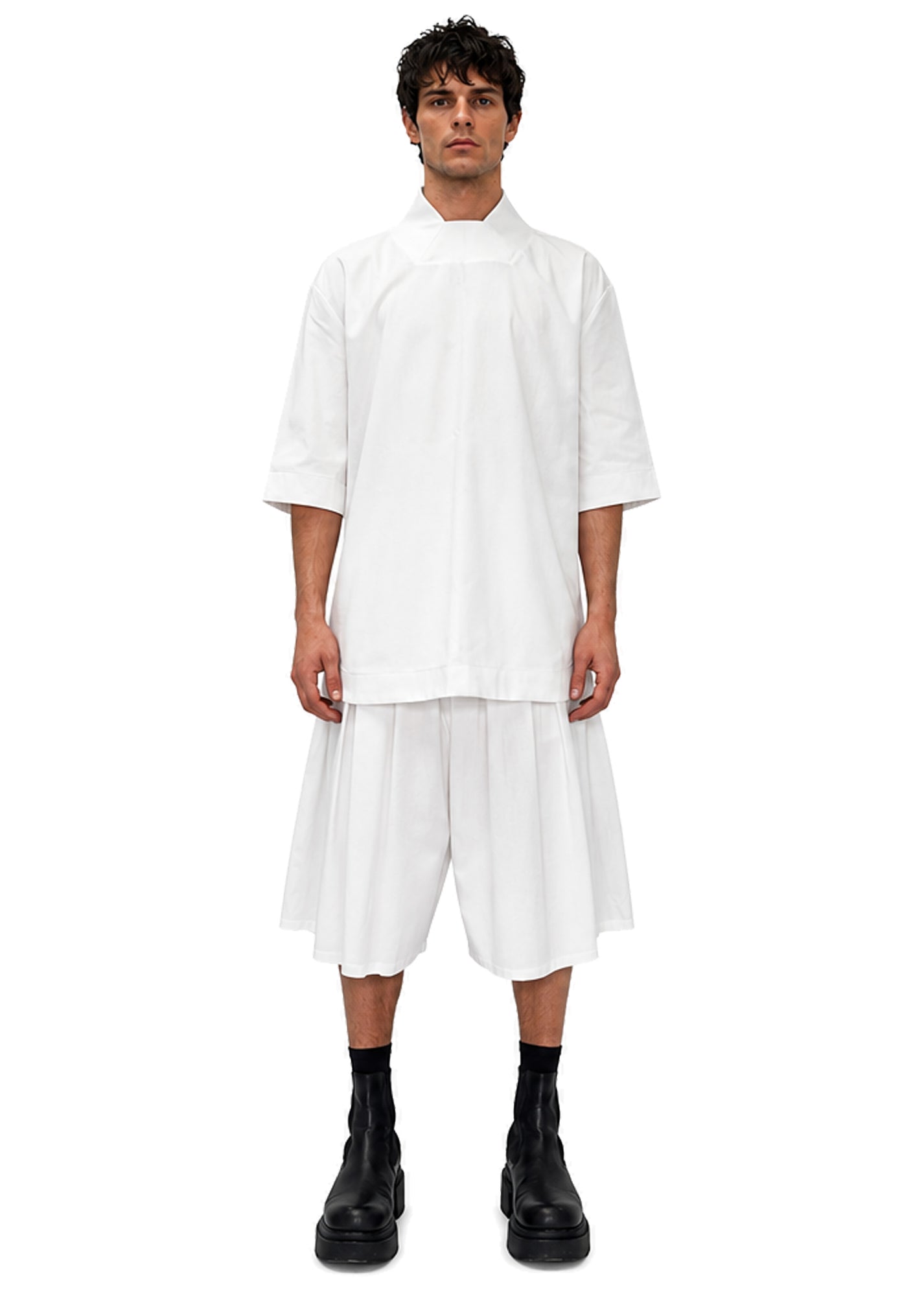 LINEN ENIGMA TOP