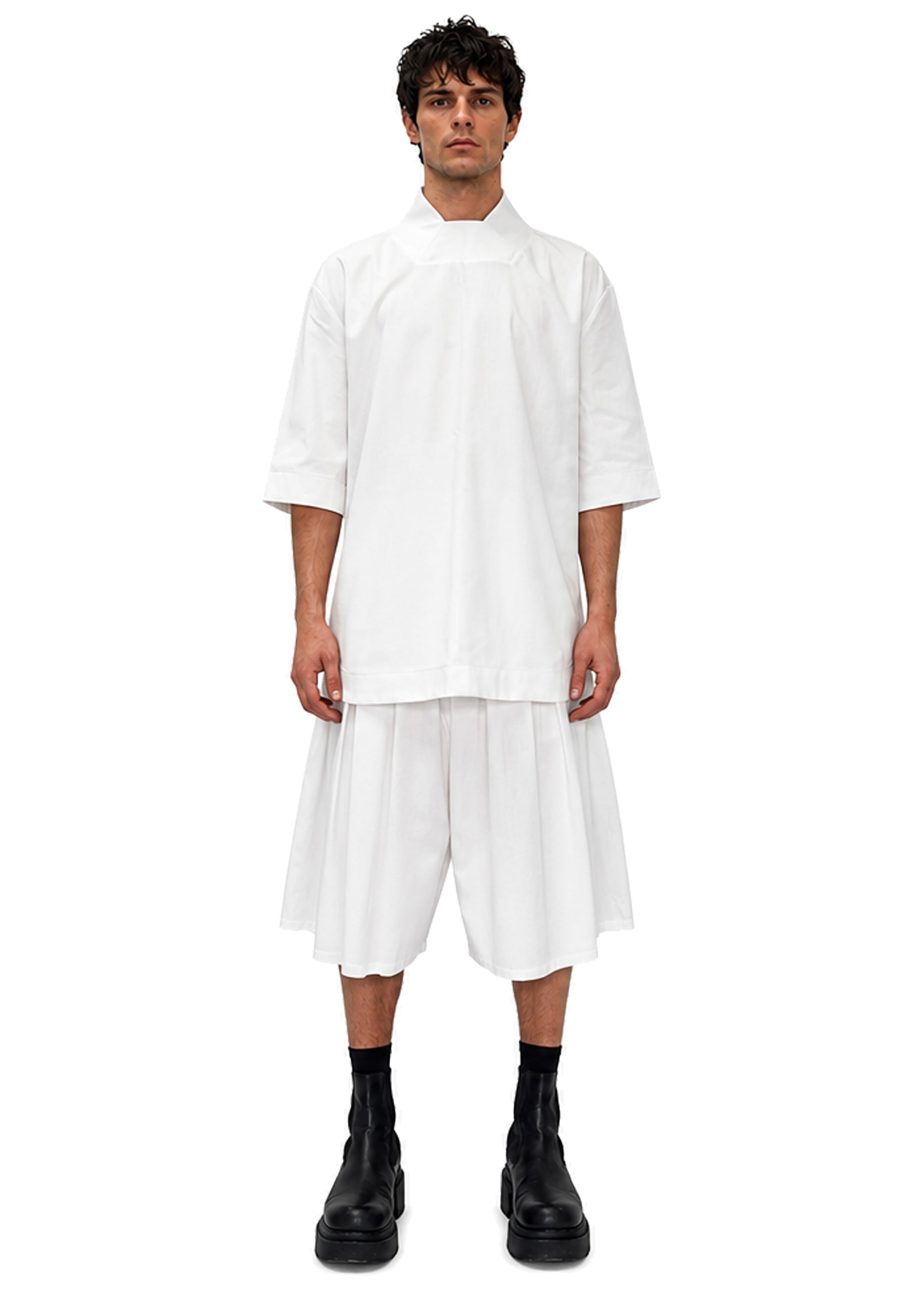 LINEN ENIGMA TOP
