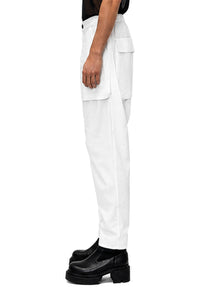 LINEN POCKET TROUSERS