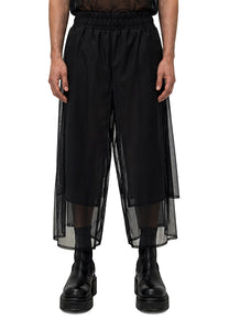 MESH PANEL TROUSERS