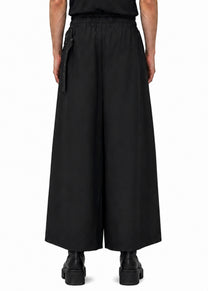 ASYMMETRIC PLEAT TROUSERS