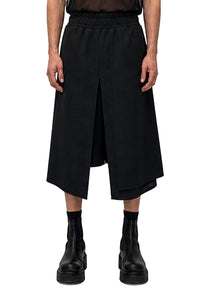 LINEN PANEL SHORTS