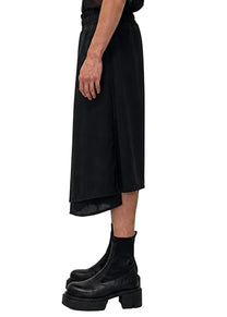 LINEN PANEL SHORTS