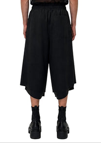 LINEN PANEL SHORTS