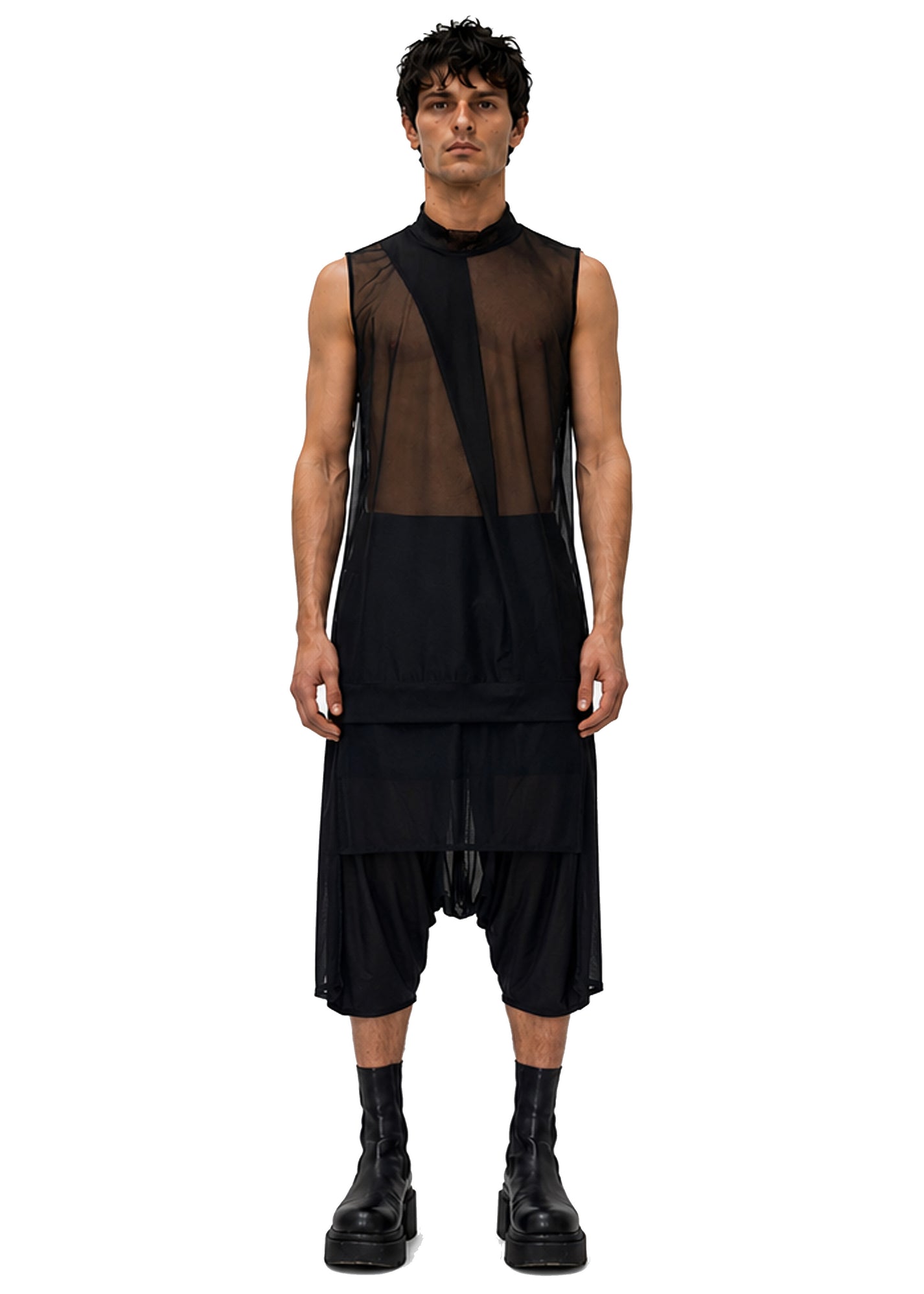 MESH FOLDED VEST