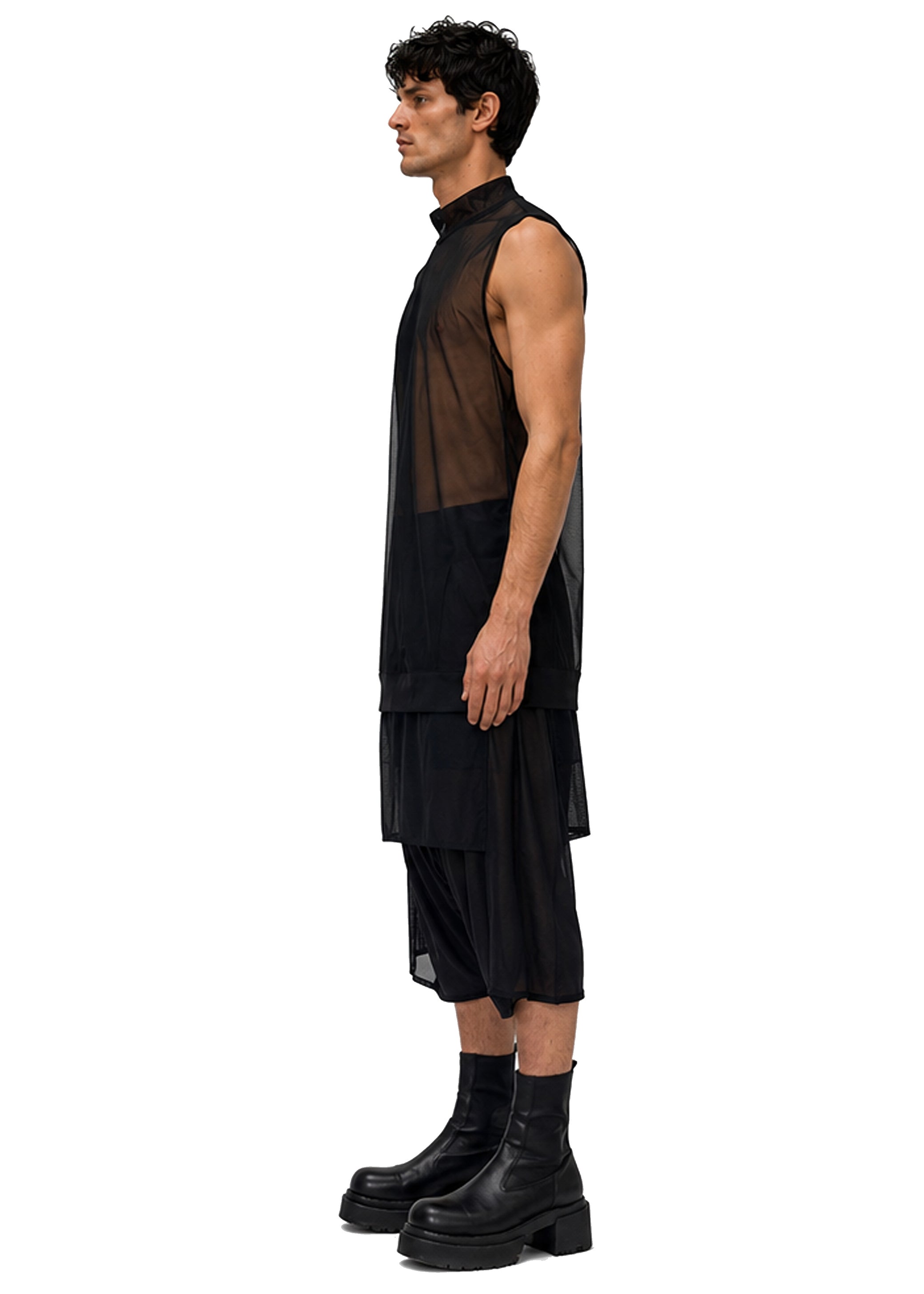 MESH FOLDED VEST