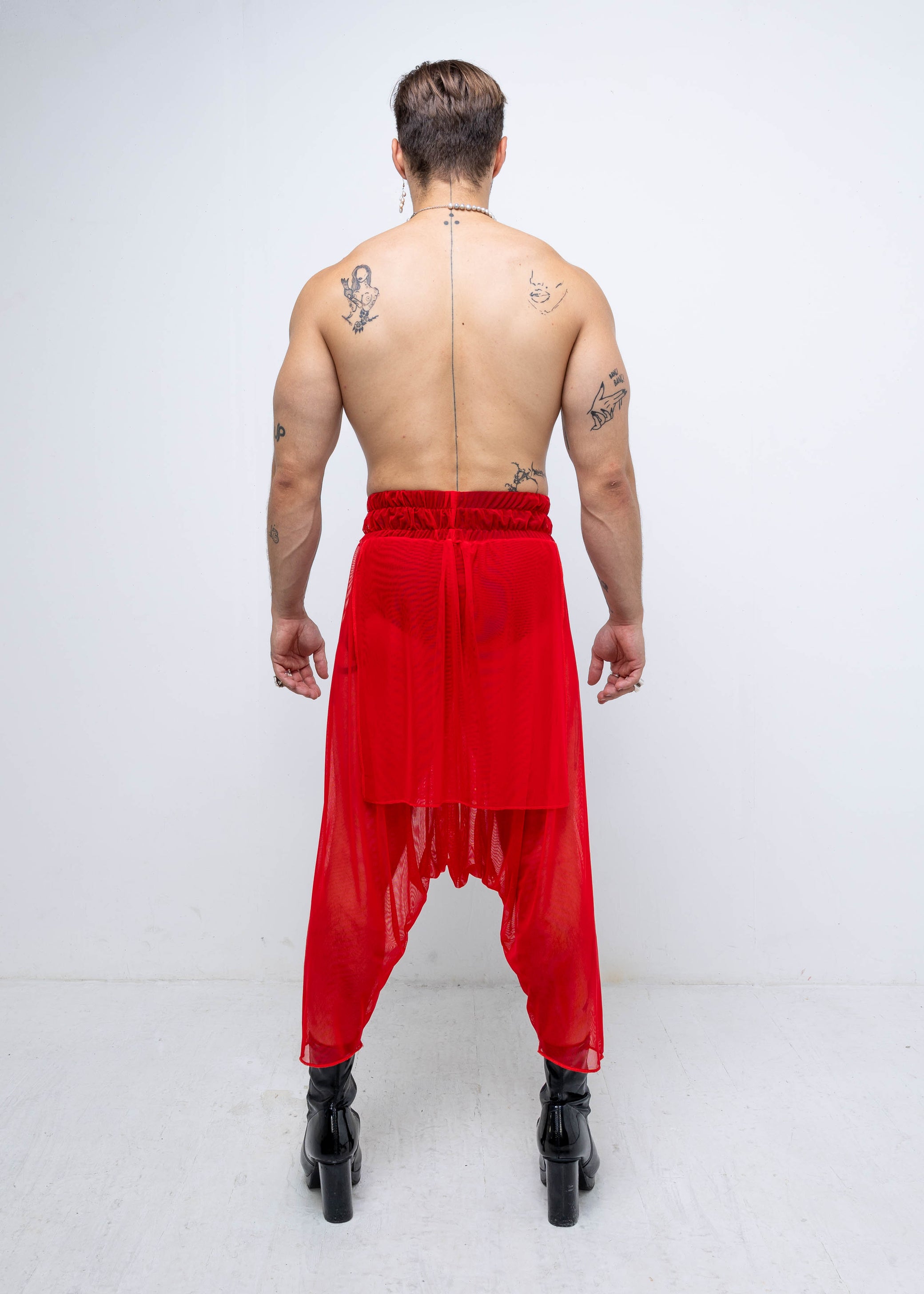 MESH SAMURAI TROUSERS