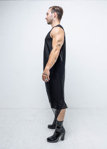 MESH SIDE PEAK VEST