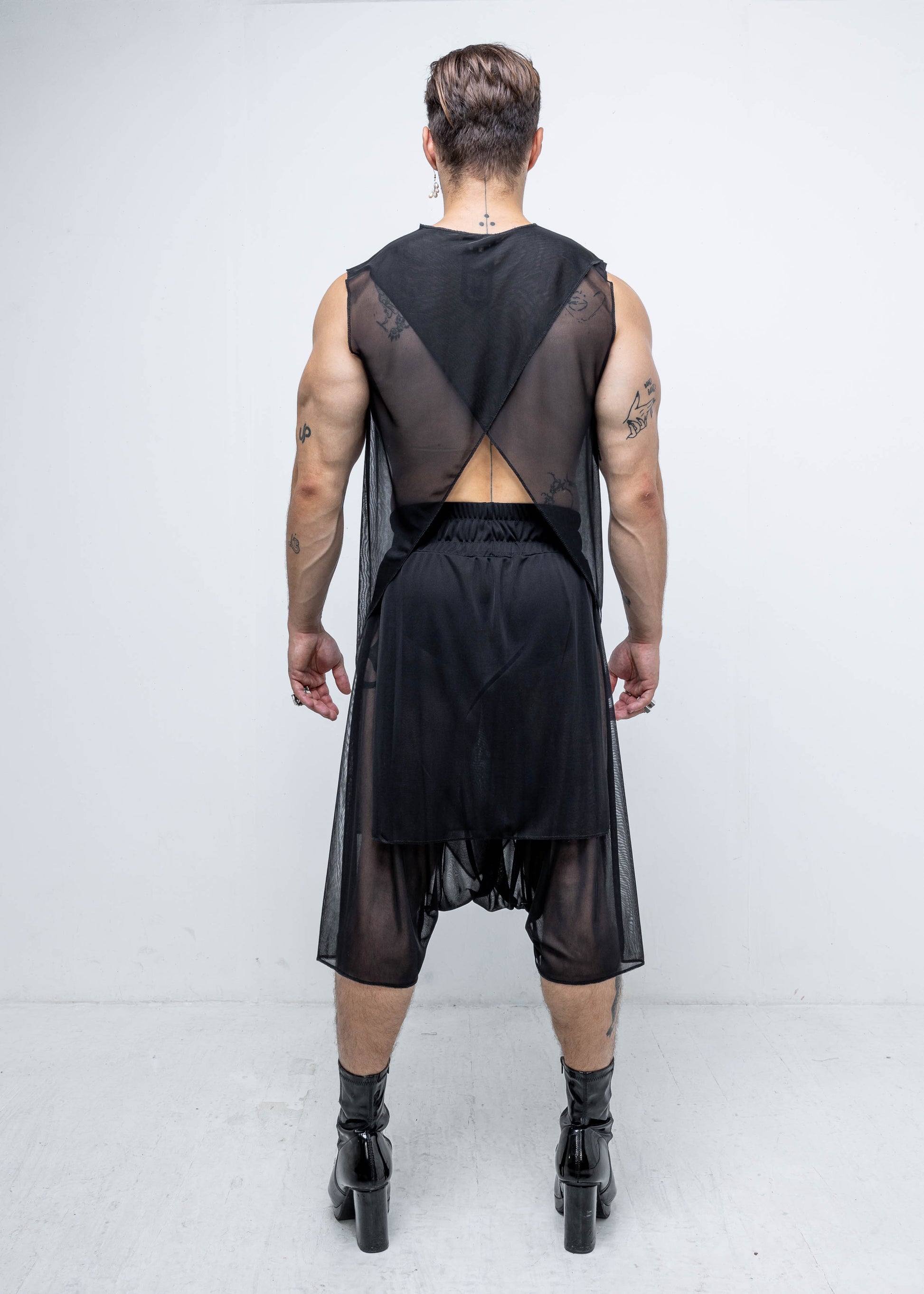 MESH SINGLE PEAK VEST