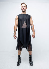 MESH TWIN PEAK VEST