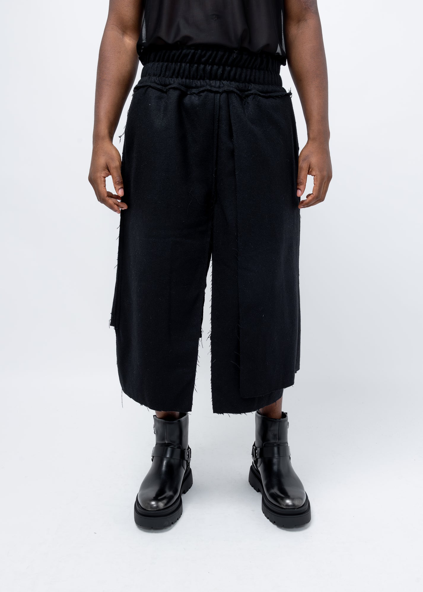 DECONSTRUCTED PANEL TROUSERS