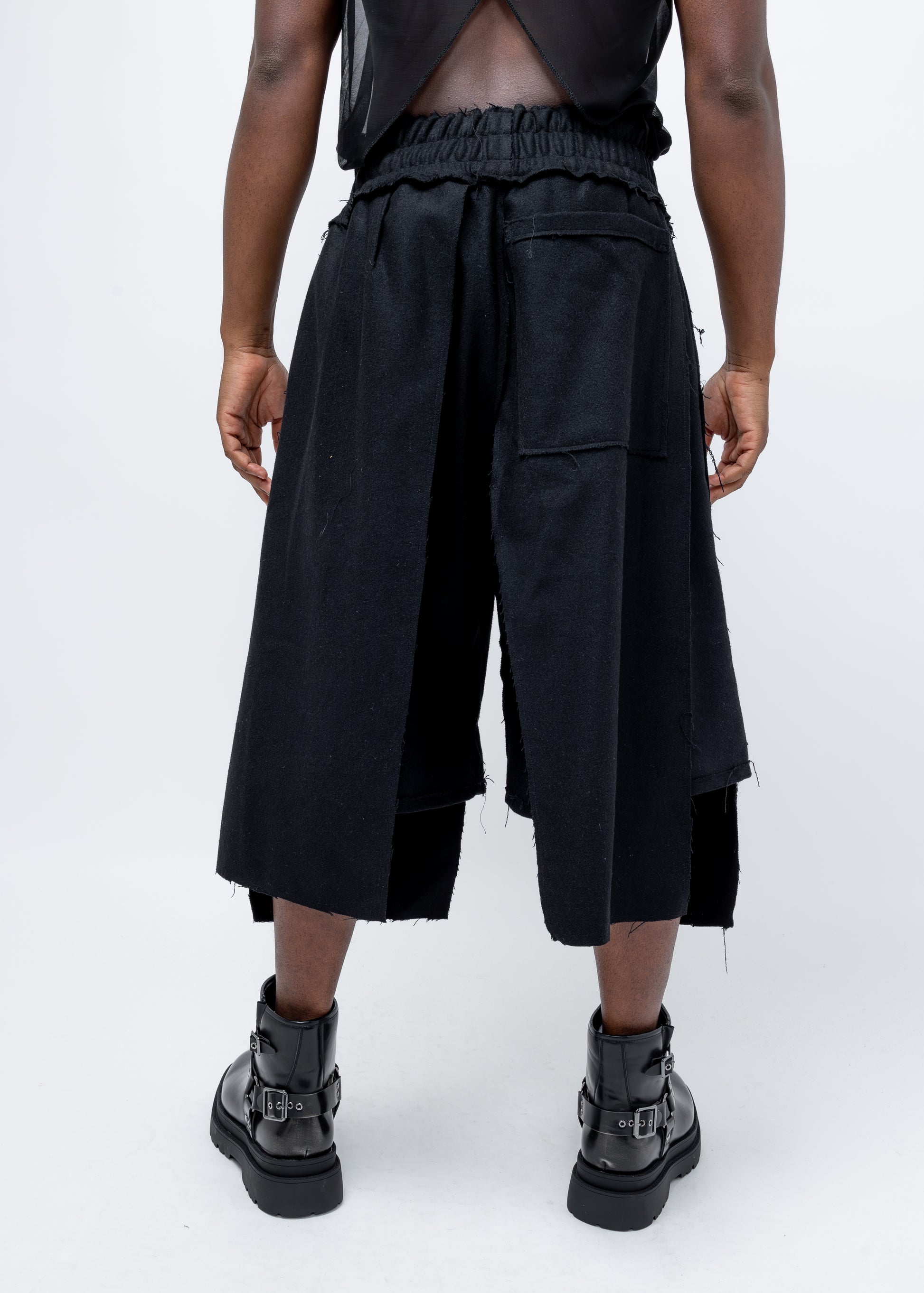 DECONSTRUCTED PANEL TROUSERS