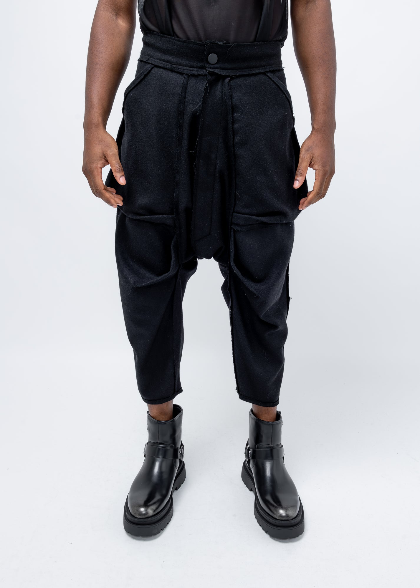 DECONSTRUCTED PKT TROUSERS 7/8TH