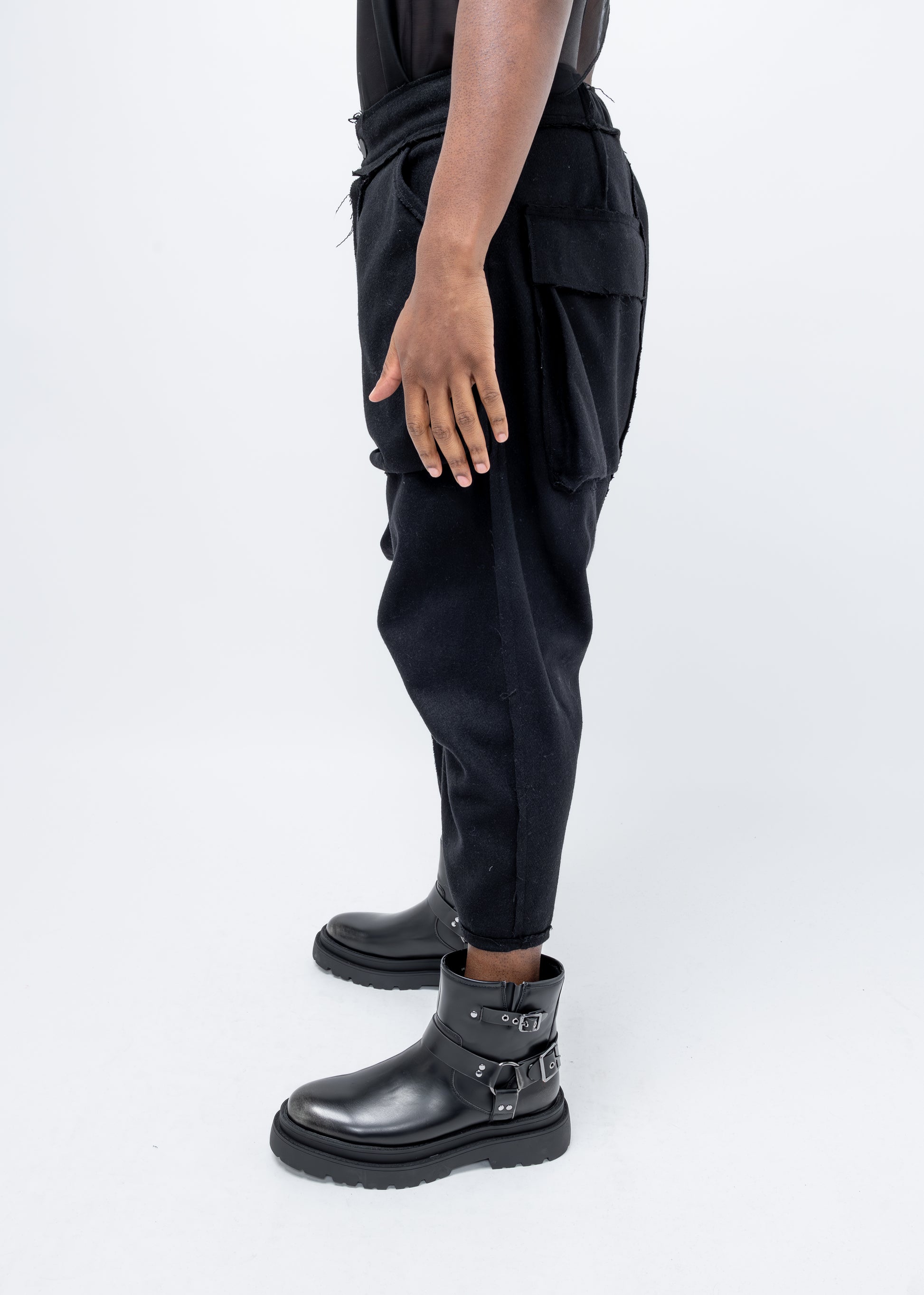 DECONSTRUCTED PKT TROUSERS 7/8TH