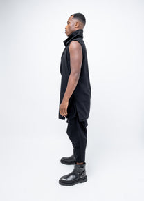 DECONSTRUCTED FUNNEL VEST