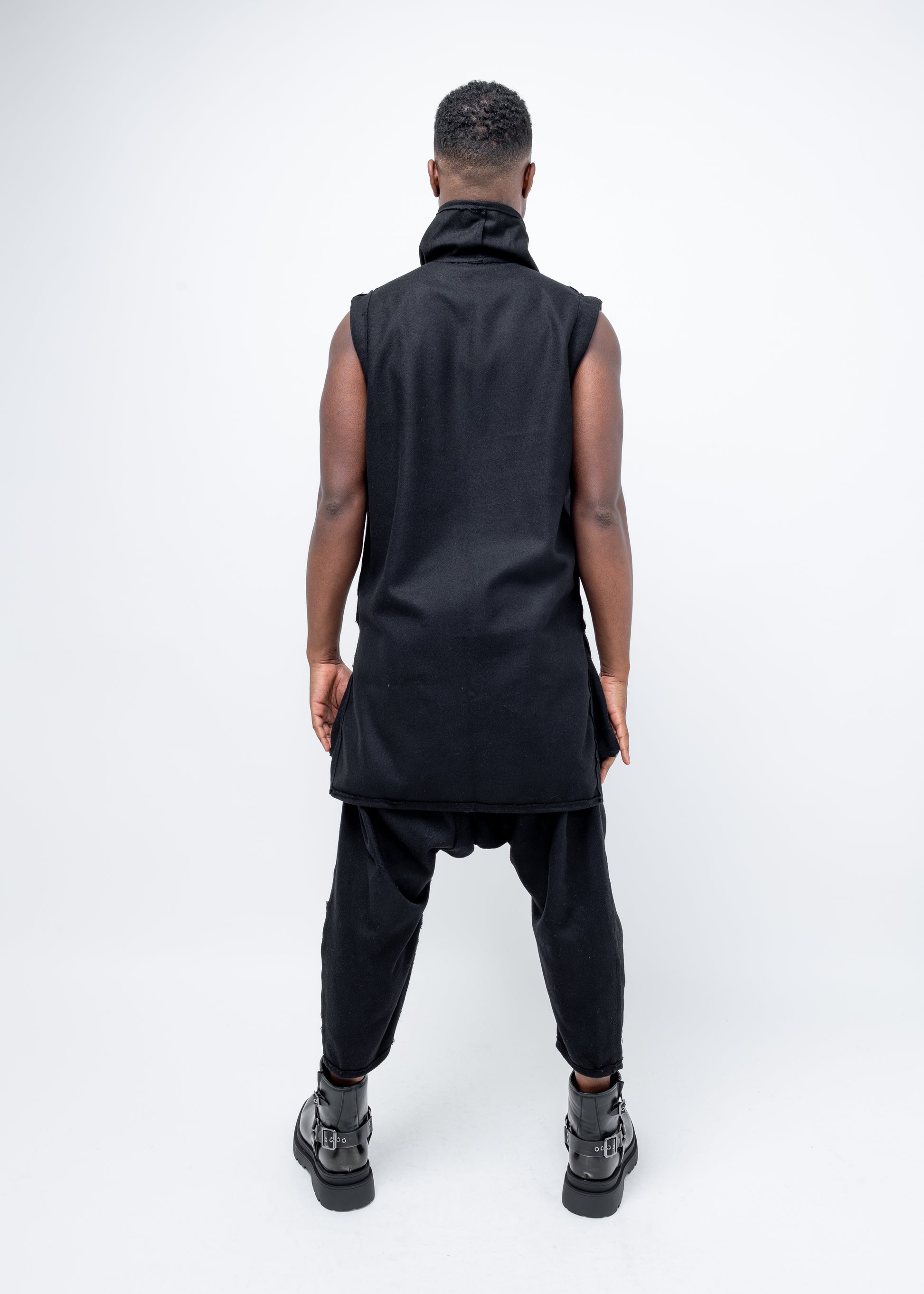 DECONSTRUCTED FUNNEL VEST