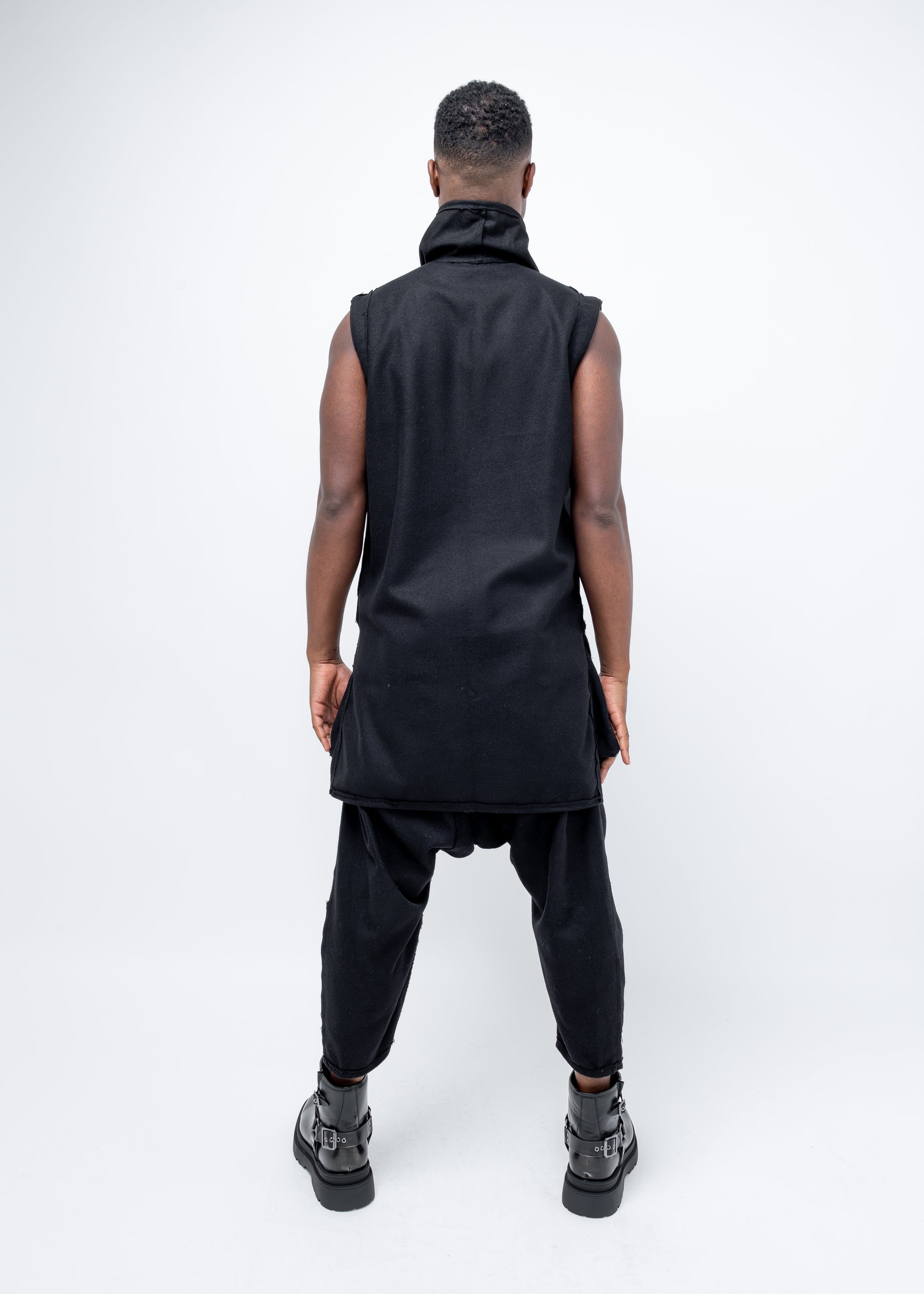 DECONSTRUCTED FUNNEL VEST