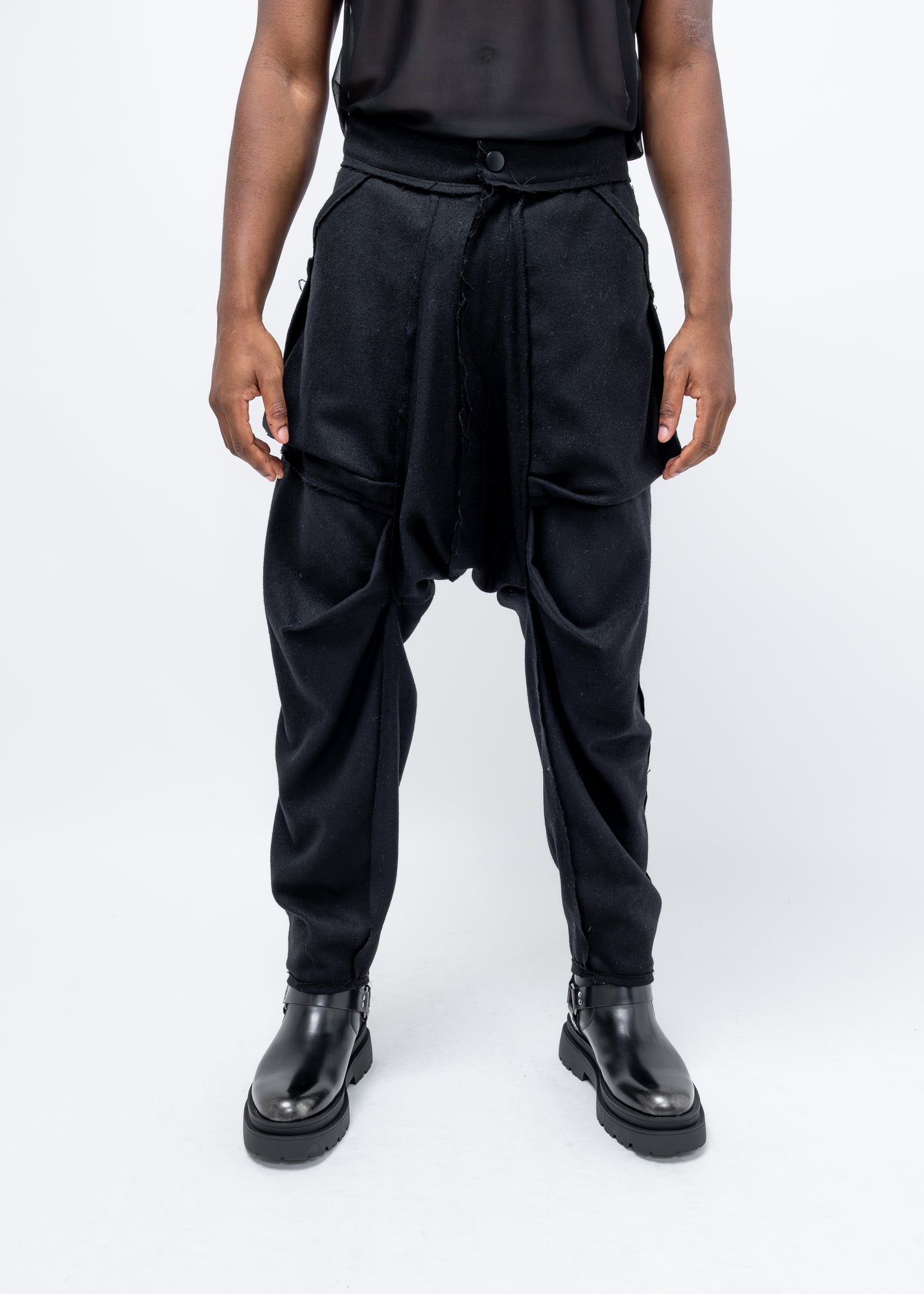 DECONSTRUCTED PKT TROUSERS