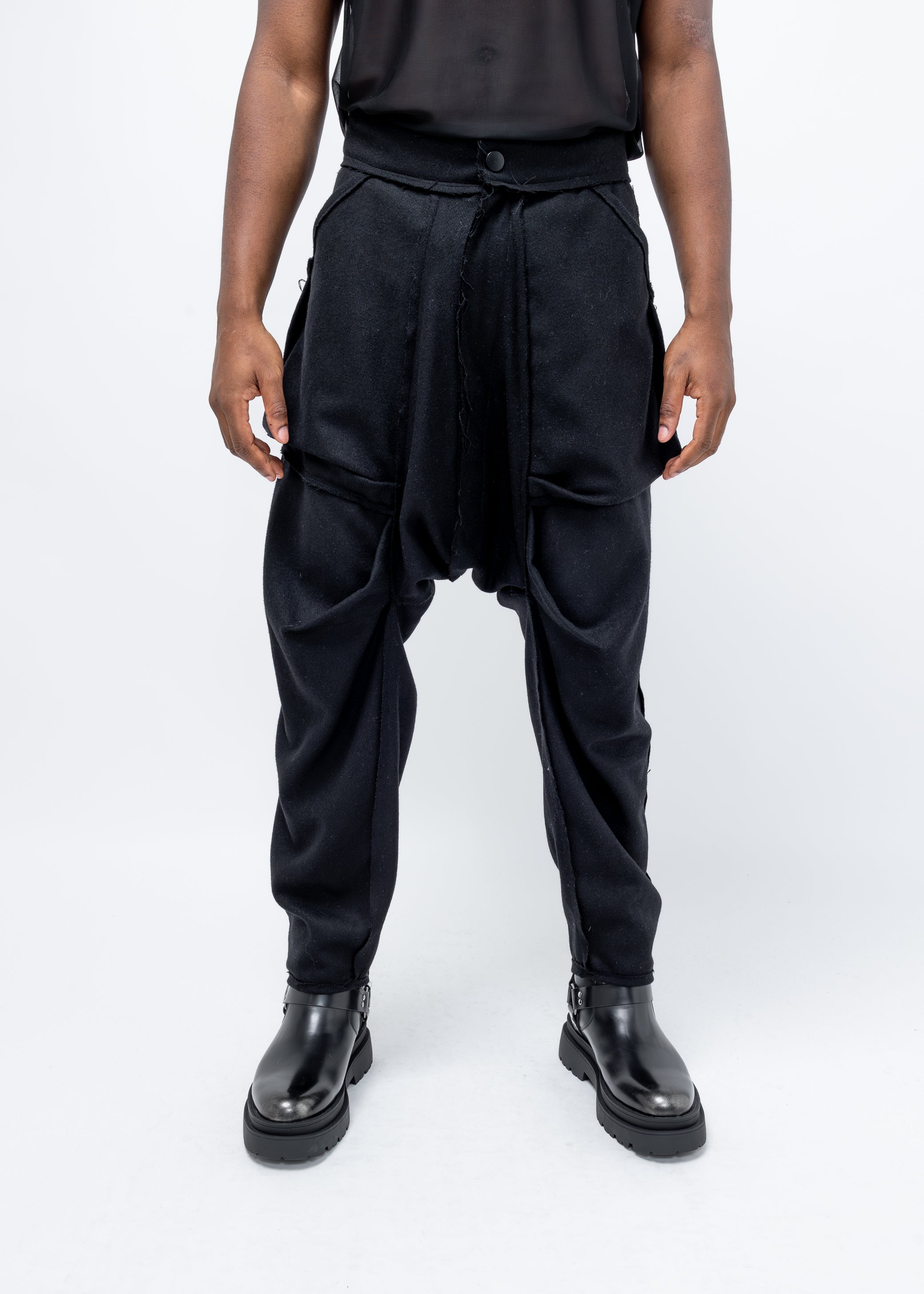 DECONSTRUCTED PKT TROUSERS