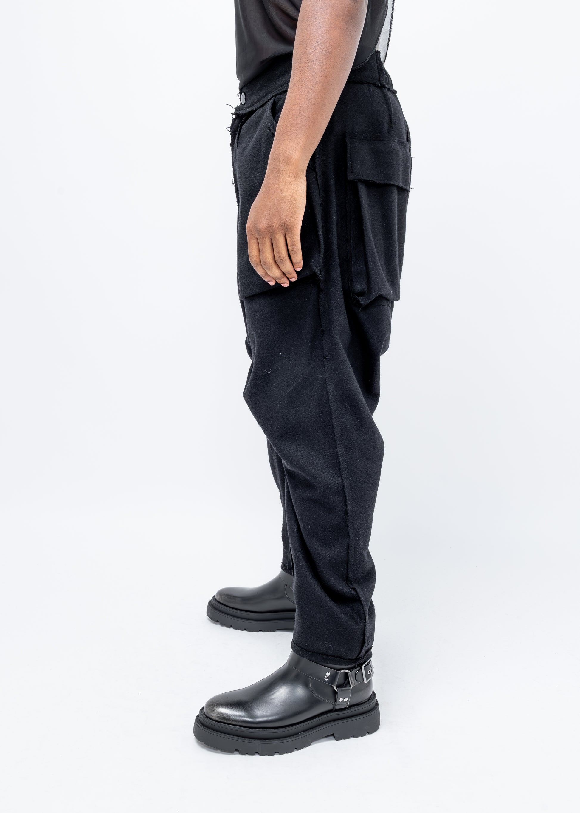 DECONSTRUCTED PKT TROUSERS
