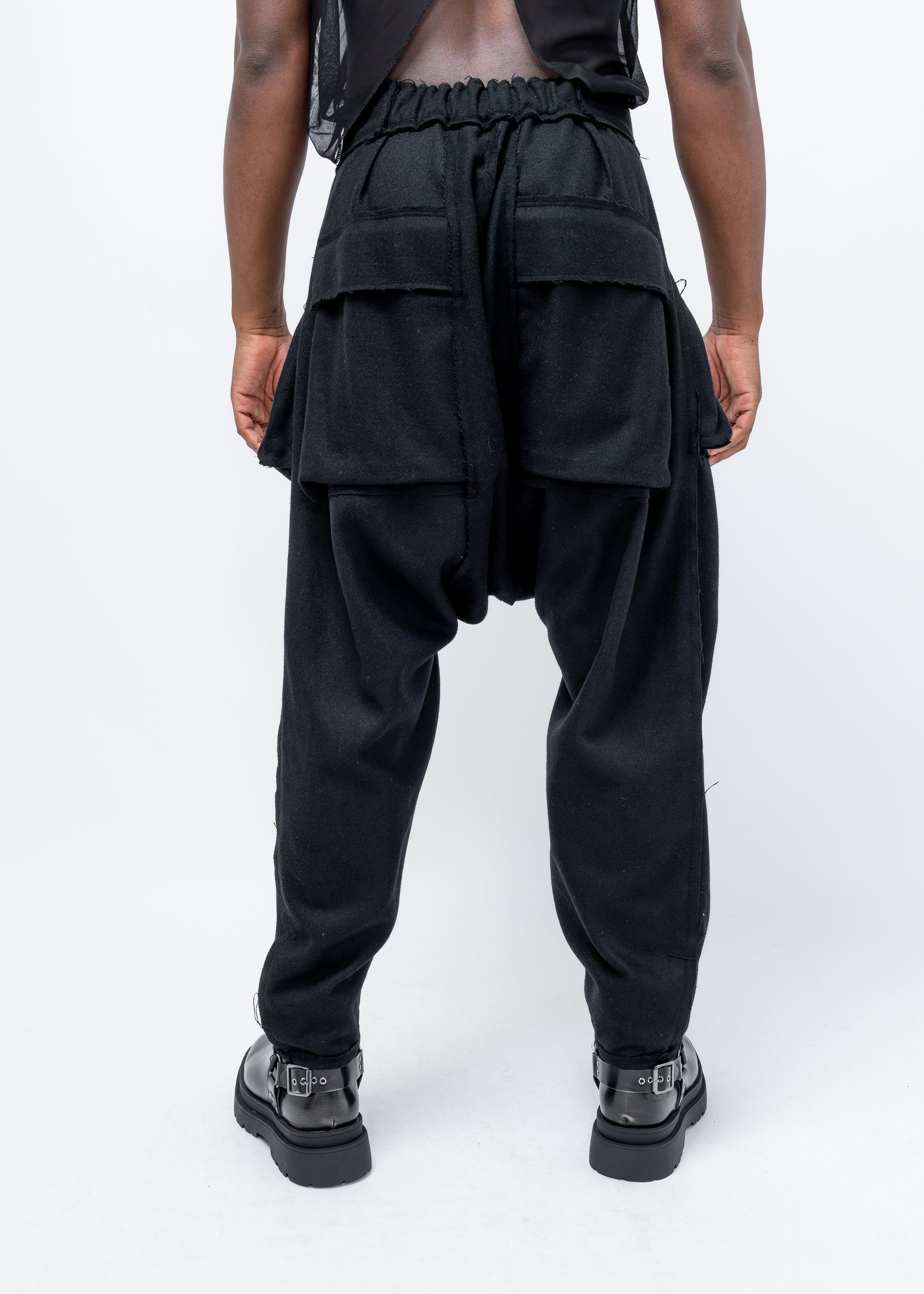 DECONSTRUCTED PKT TROUSERS