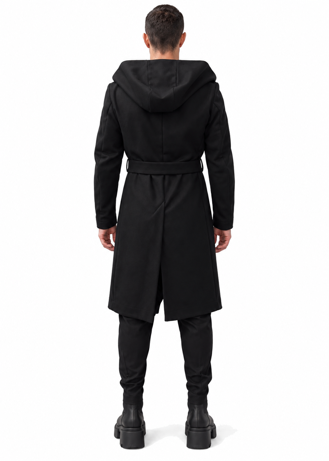 HOODED COAT