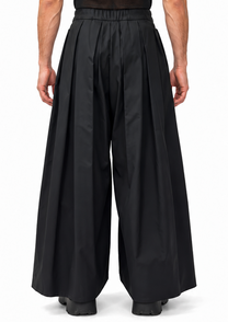 BOX PLEAT TROUSERS