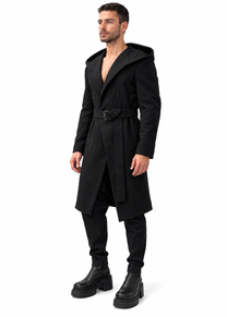 HOODED COAT