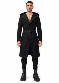 HOODED COAT