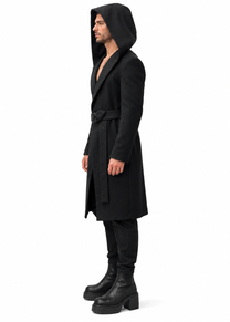 HOODED COAT