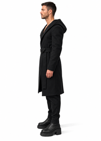 HOODED COAT