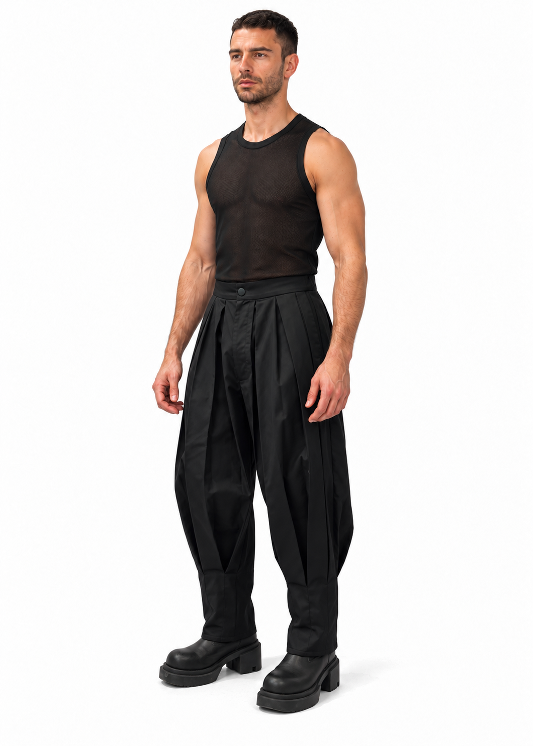BOX BALLOON TROUSERS